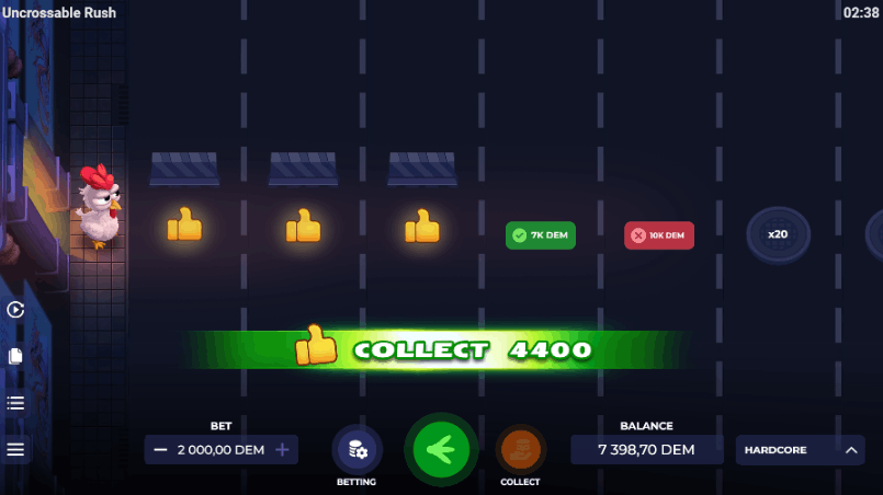 Uncrossable Rush – Reseña Jugador Veterano